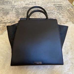 Zac Posen Eartha Leather East West Satchel